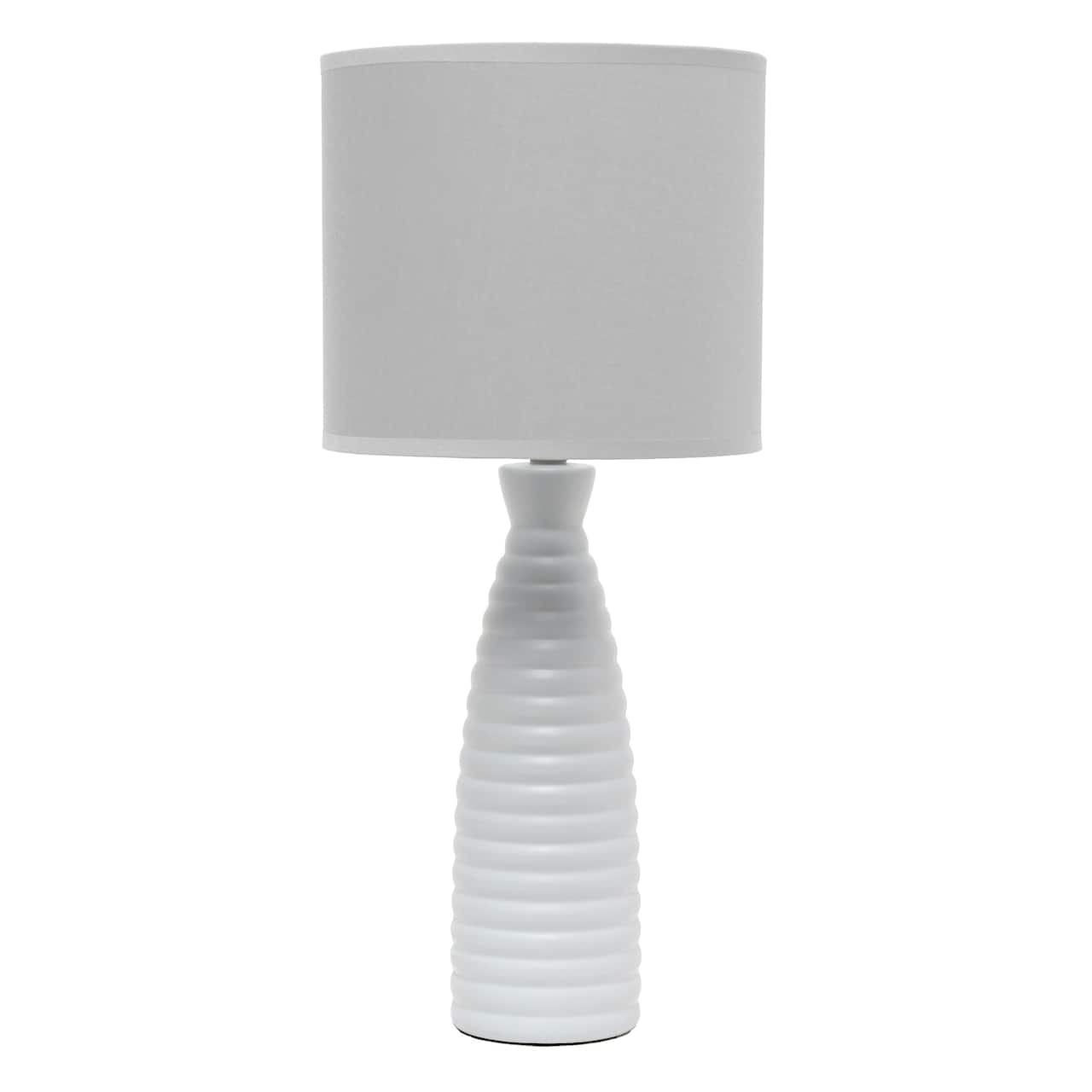 Simple Designs Alsace Bottle Table Lamp